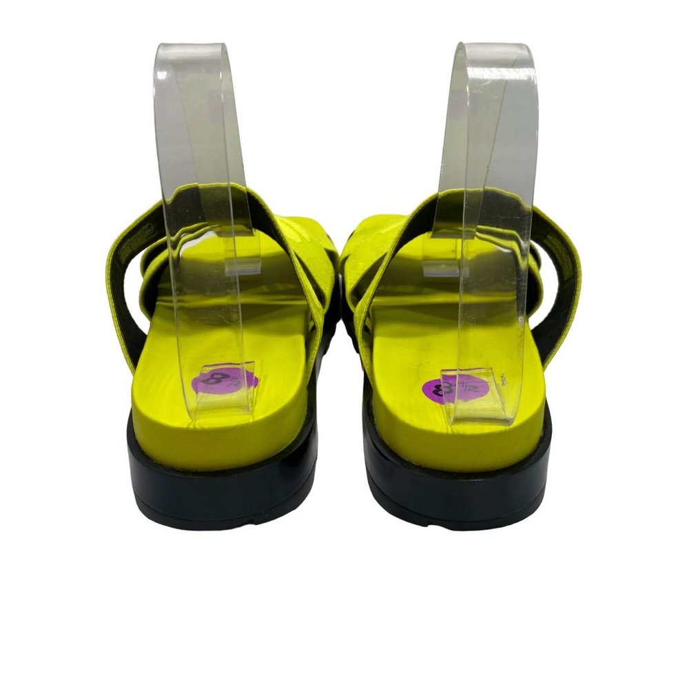 Sorel Lime Green ROAMING Branded FlatForm / Platform Sandals 8.5 - Picture 6 of 12